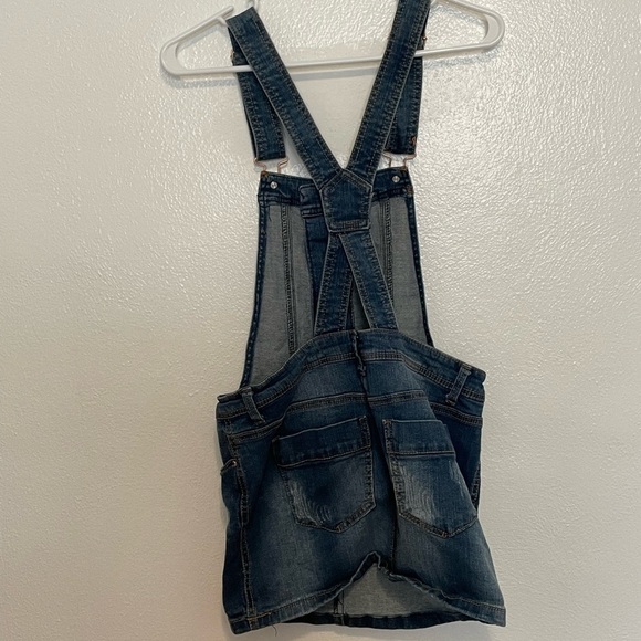 Tinseltown Size Small Denim Overall Skirt - Picture 9 of 11